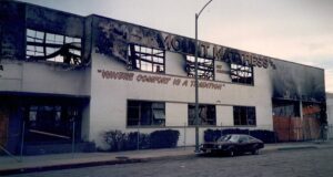 Fire destroyed our building in 1987